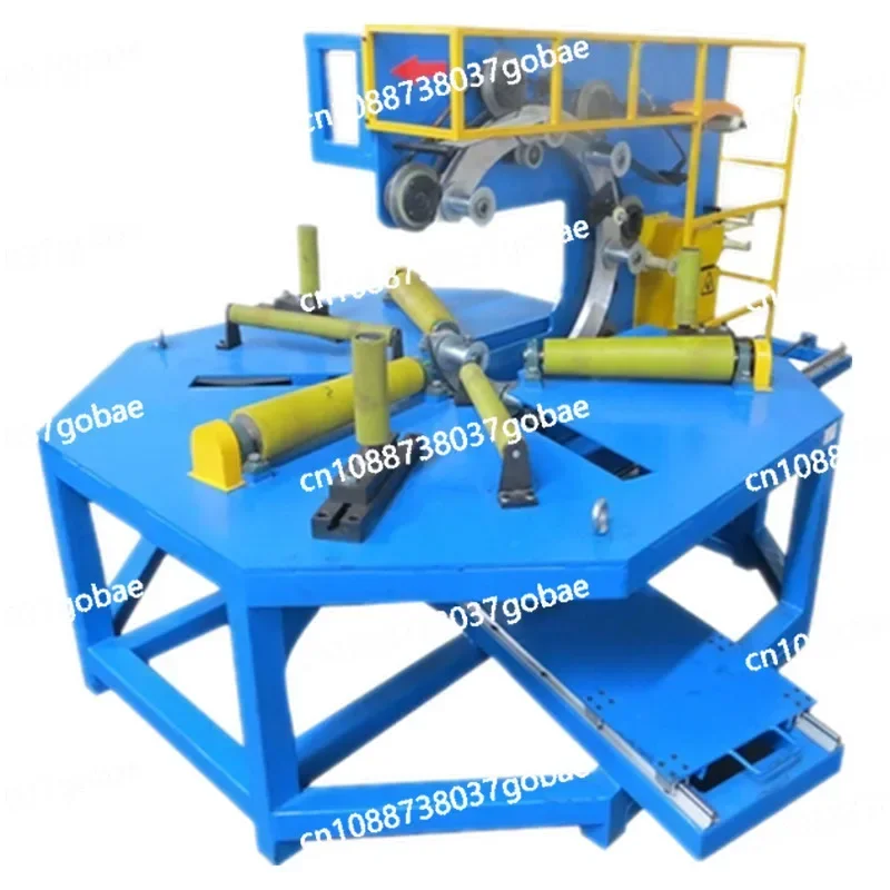 Ring Film Baler, Tire Packaging Cable, Wire and Hose Coating Machine, Automatic Horizontal Ring Winding Film Machine