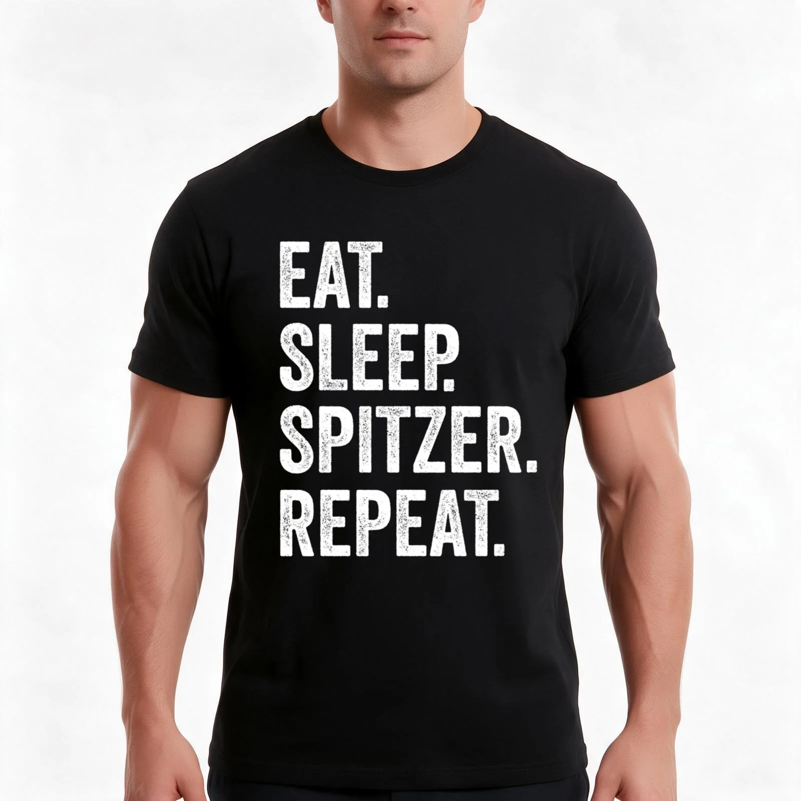 Eat Sleep Spitzer Repeat Card Game Player Sarcam Humor Lover Gift Men T Shirt funny t shirts cotton