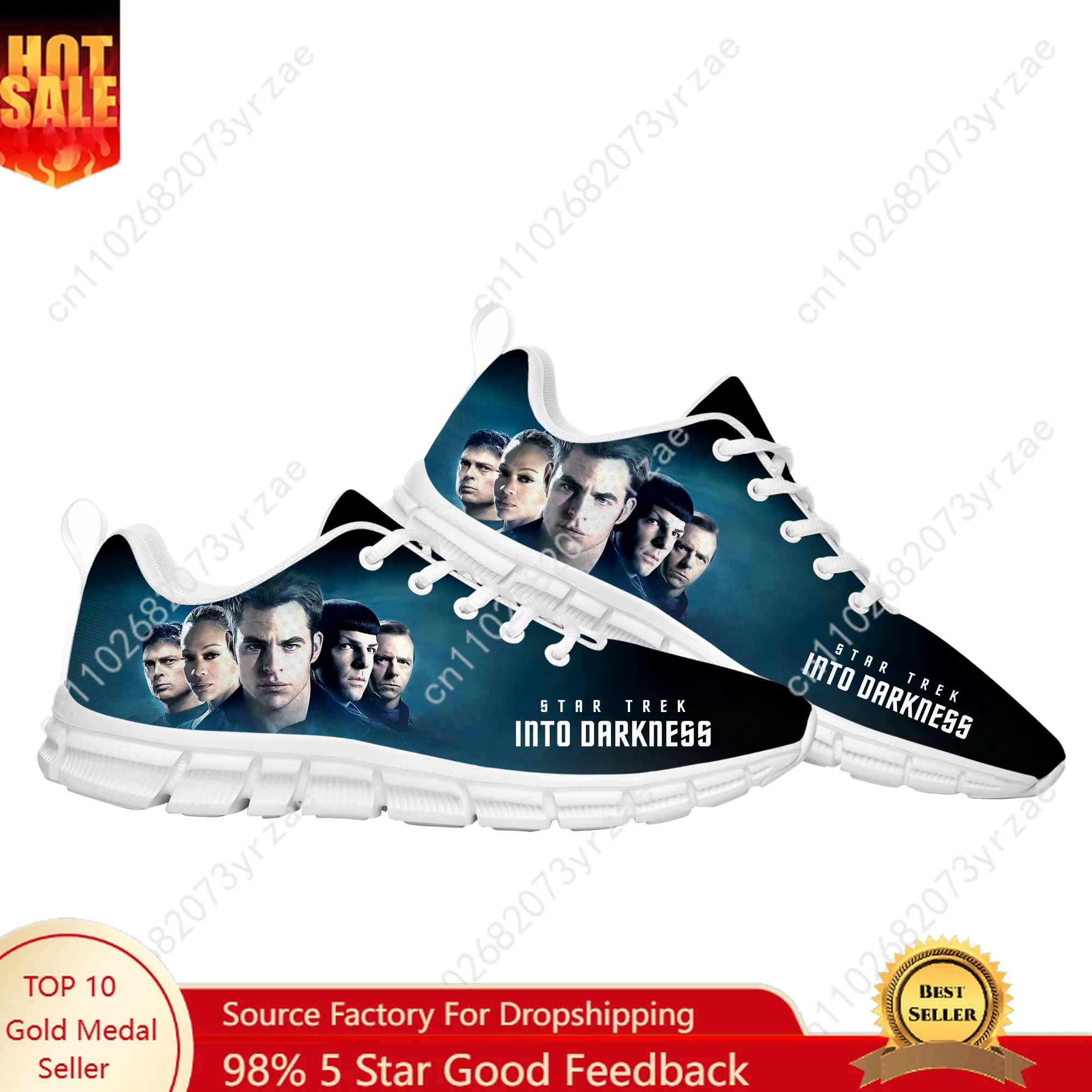 

Star Trek Into Darkness Sneakers Men Women Teenager Customized Sports Shoes High Quality Casual Pattern Print Customized Shoes