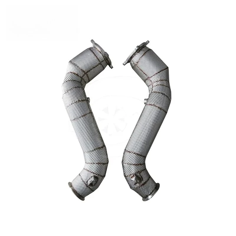 

Exhaust Catted Downpipe For McLaren 720S With Heat Shield