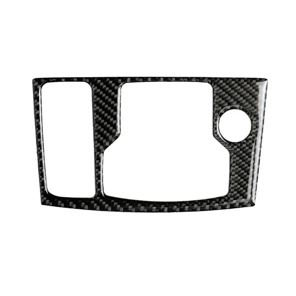 

Накладка на мультимедийную кнопку из углеродного волокна, подходит для Mazda 3 Axela 2017 2018, внутренняя панель, декоративная запасная часть