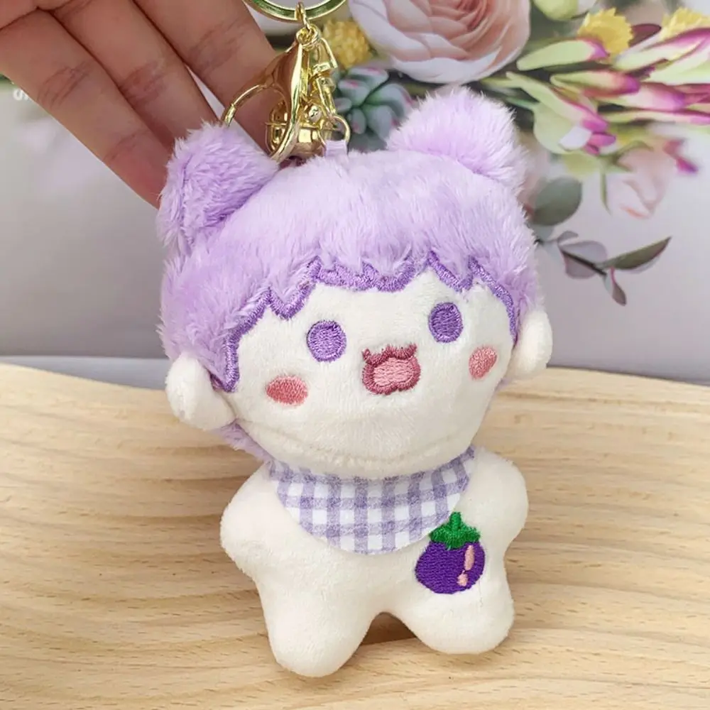 Figure Toys Star Dolls Cotton Doll Pendant Mini Soft Idol Doll Plush Keychain Stuffed Exquisite Cotton Doll Keychain Fans Gift