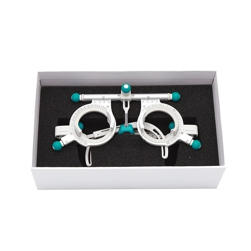 Titanium adjustable try-on rack, multi-function plug-in 5-piece optometry rack