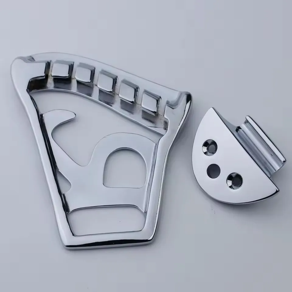 Neue Ricken E-Gitarren-Zugplatte, Brücke 6-saitig, 12 Saiten, für E-Gitarren-Zubehör-Ersatz, Chromfarbe