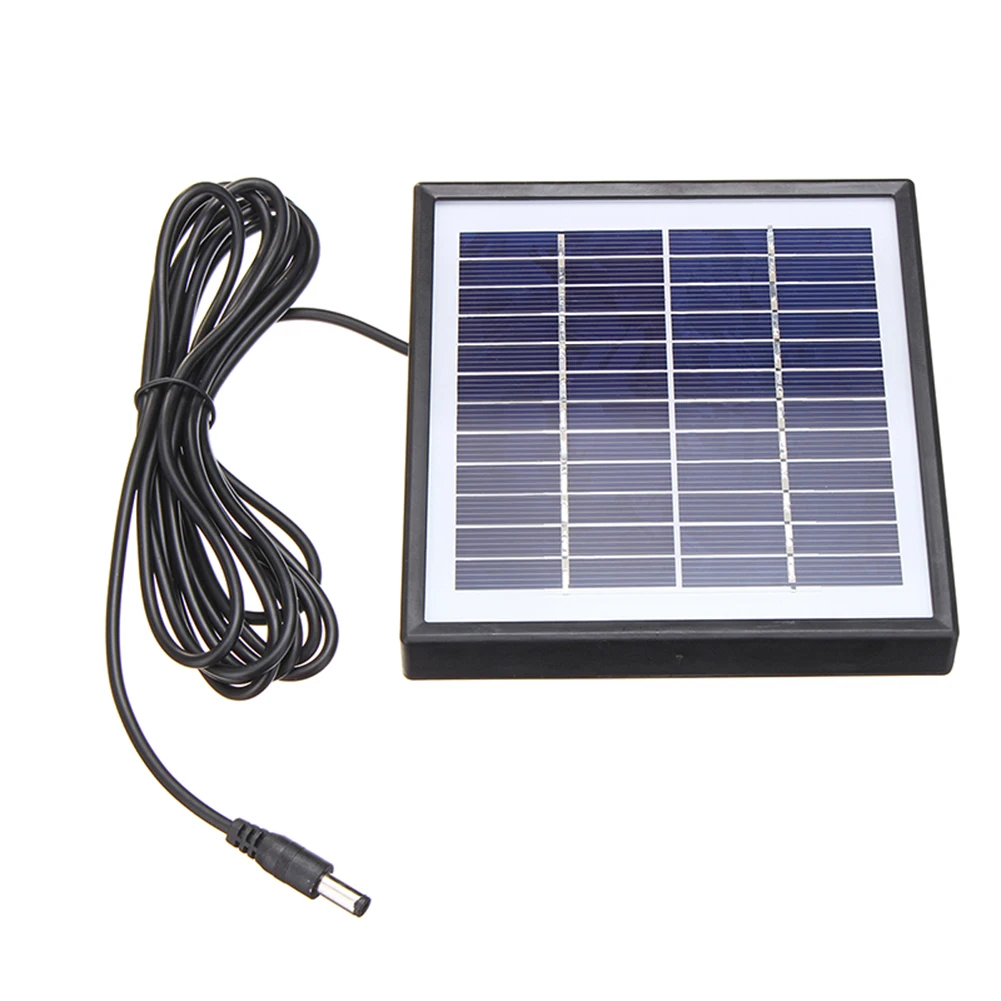 Charging Options Efficient Portable Solar Panel (5W 12V) Compatible with Vehicles & Marine Applications Including Long Cable