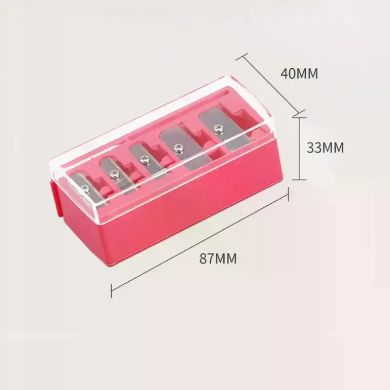 Picture 6: 5 Holes Sharpener Multi-functional Pencil Sharpener With Lid For Eyeliner Lipliner Pencils