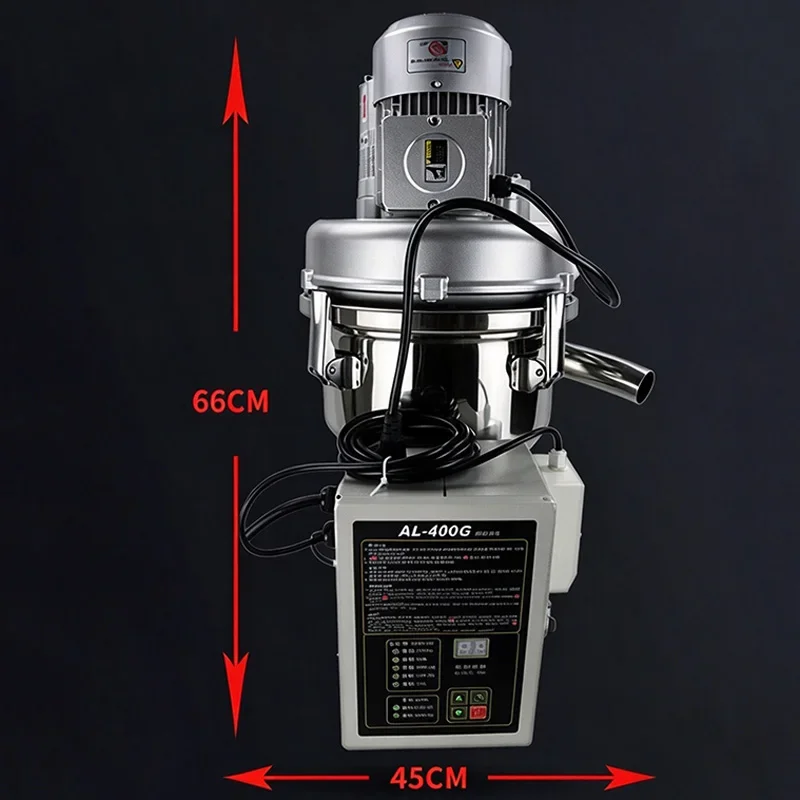 400G Vacuum Feeder, Automatic Plastic Pellet Feeder, 380V Induction Motor, Small Feeder, Standalone Conveyor