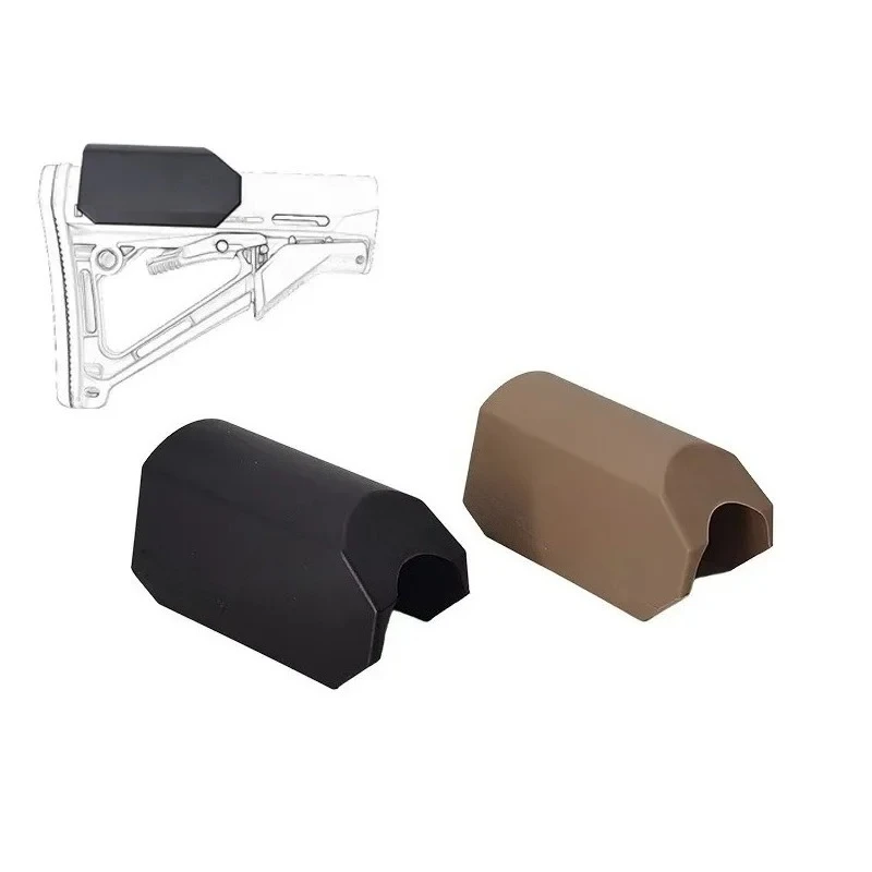 Tactical GB Style CTR Stock Riser Mount Rear Support Heightening Pad CQB Favorite Accessories Part Black/Tan
