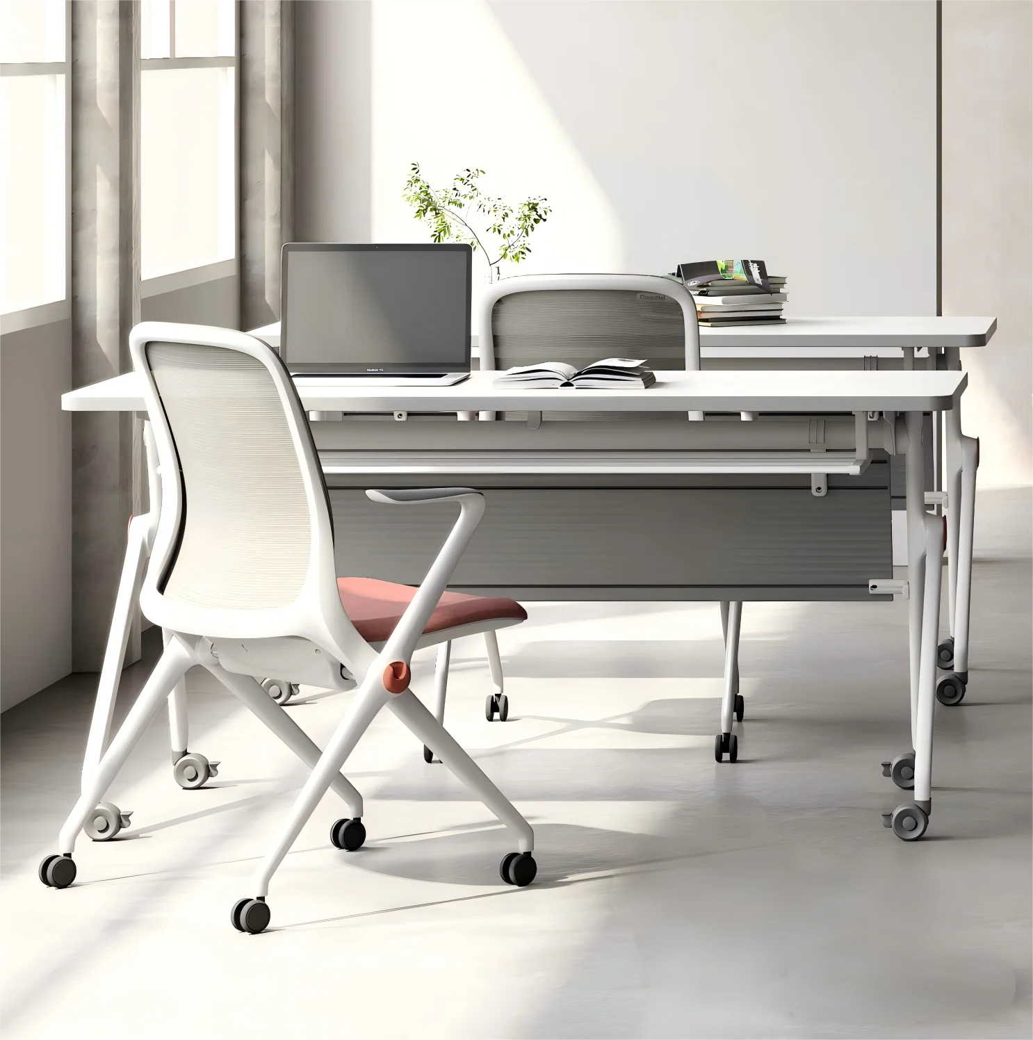 현대식 사무용 가구 접이식 책상 의자 세트 회의실 책상 - Office Furniture Set 리뷰 및 가격
