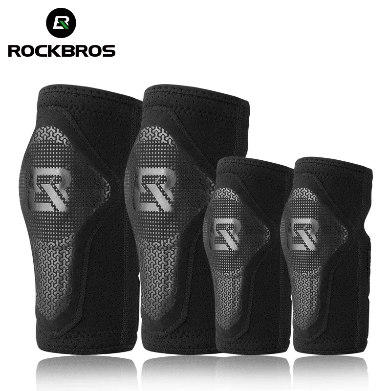 ROCKBROS Kids Knee Pad EVA Child Arm Leg Pads Gears Children Elbow Pads Breathable Knee Pads  For outstoor Sport Cycling Skiing