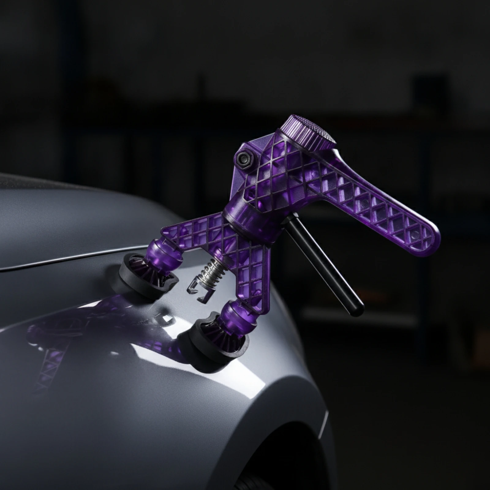 Car Dimple Repair Puller Heavy Duty Dimple Repair Tool with Rotating Head Ergonomic Compact for Mechanics, Garage view 5