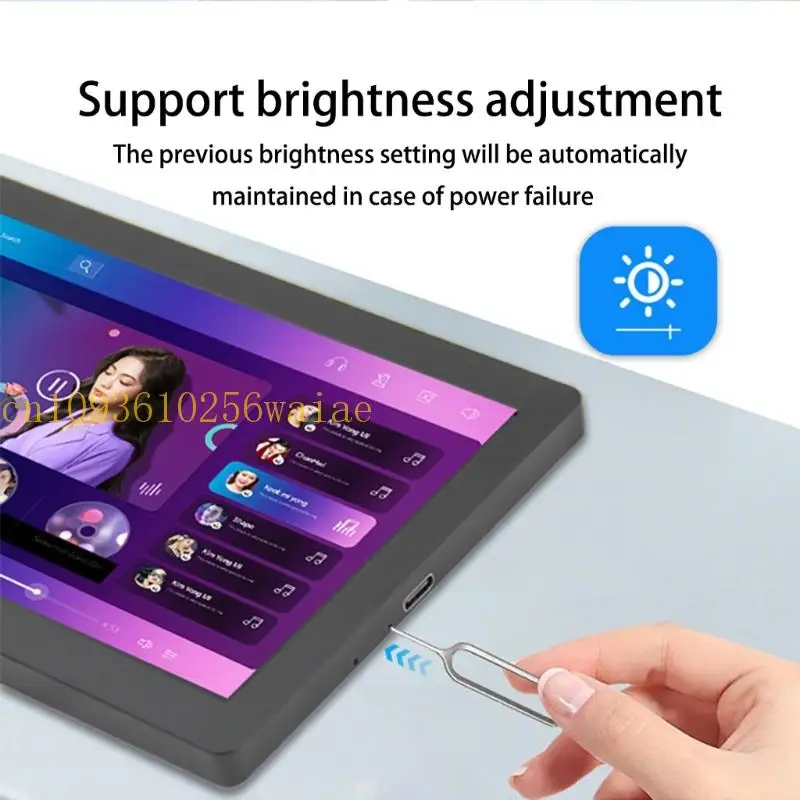 652F Connection Connection Display Secondary for Win10/11 PC الاستخدام الصناعي وتخصيص سطح المكتب 5inch/7inch #5