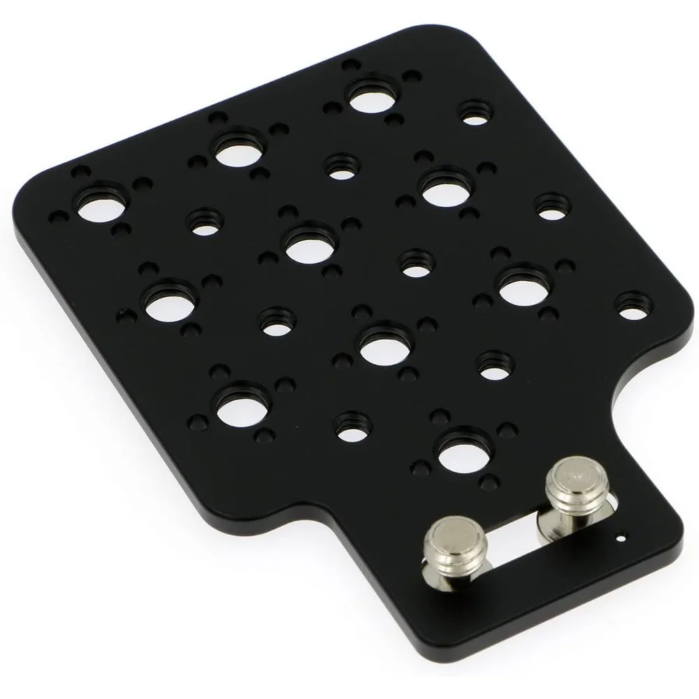 

Alvins Universal Camera Cheese Plate Mounting Plate for Rony ARRI Alexa Mini LF RED Wireless Receiver with 3/8" 1/4" Thread