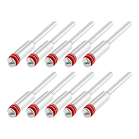 DRELD 10PCS 2.35mm Polishing Wheel Mandrels Diamond Cutting Disc Mandrel Cut-off Wheel Holder for Dremel Accessories Rotary Tool