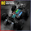 Rc 자동차 오프로드 4x4 고속 75 KM/H 원격 제어 자동차 LED 헤드라이트 브러시리스 4WD 1/16 몬스터 트럭 장난감 소년 선물 5