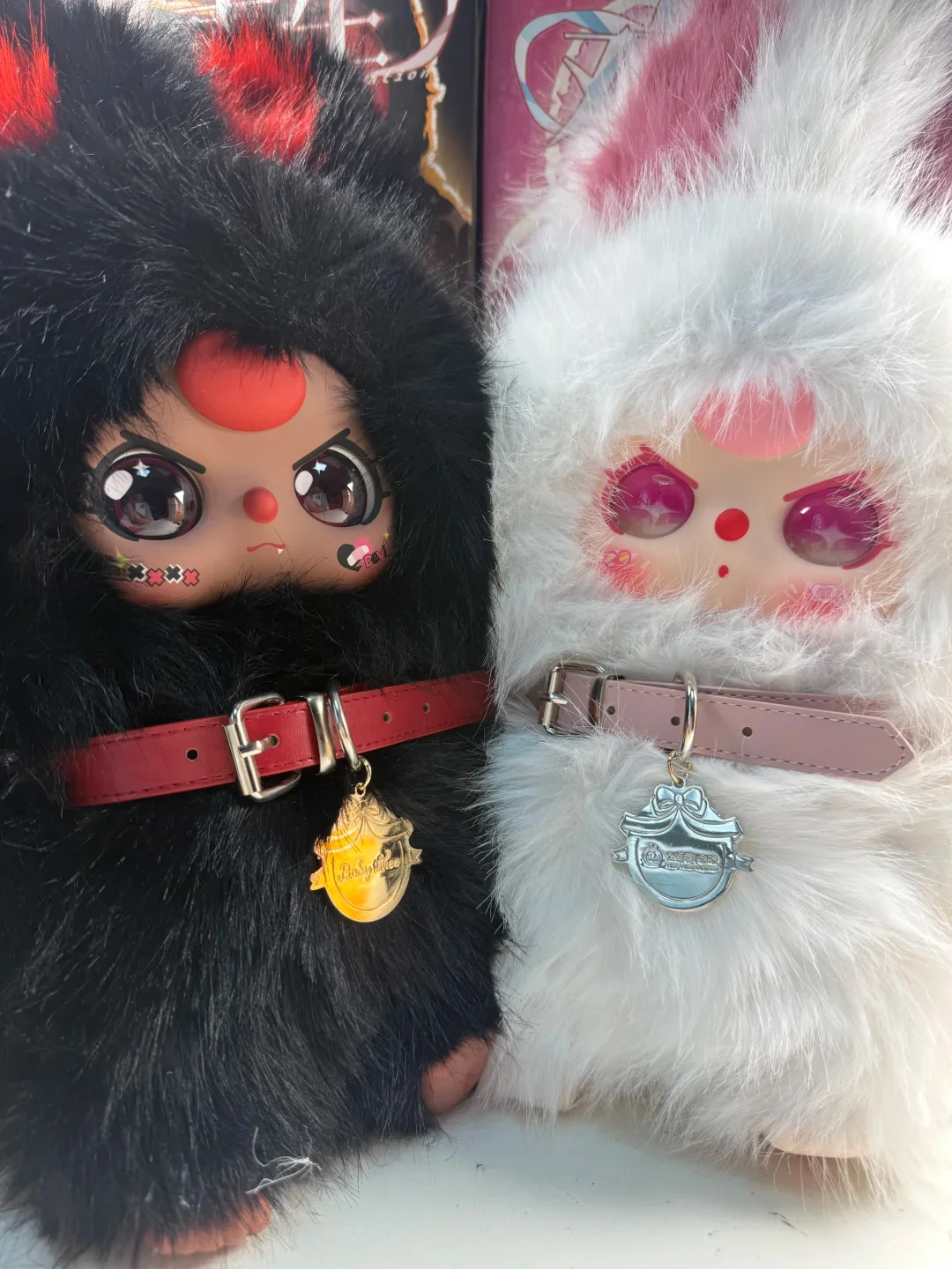 

Limited Edition Kawaii Vinly Doll Baby Three 400% Double Reincarnation Blind Box Toy Room Decor Ornament Surprise Gift