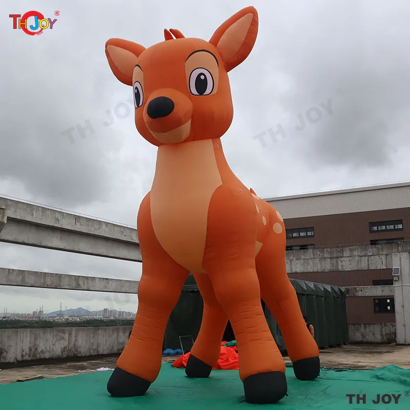 New Design 8m Giant Inflatable Rudolph Reindeer Christmas Deer