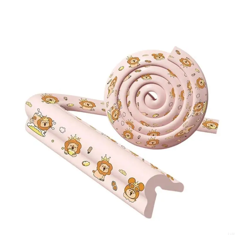 

F19F Cartoon Baby Safety Edges Corner Protector 2m Long for Tables and Furniture