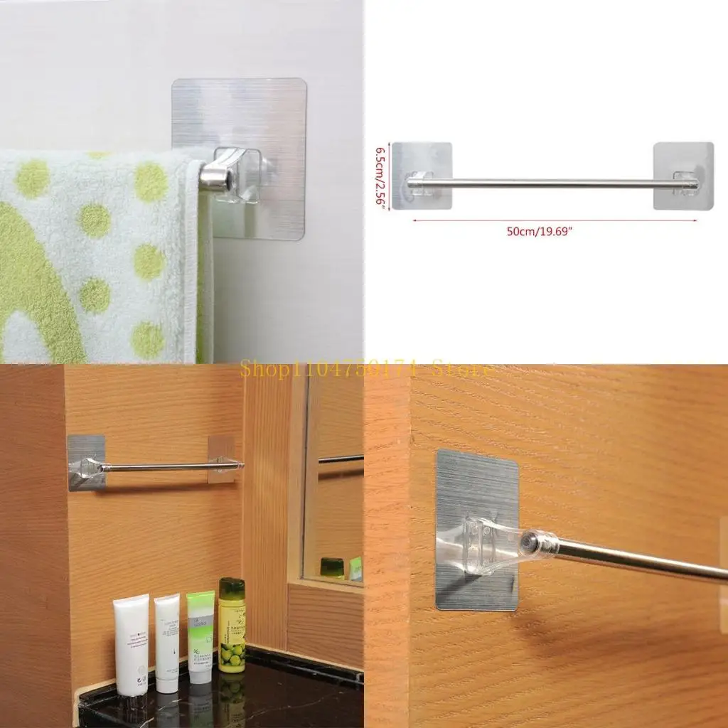 

Настенная одинарная вешалка для полотенец из нержавеющей стали, водонепроницаемая вешалка для полотенец для рук, лидер продаж