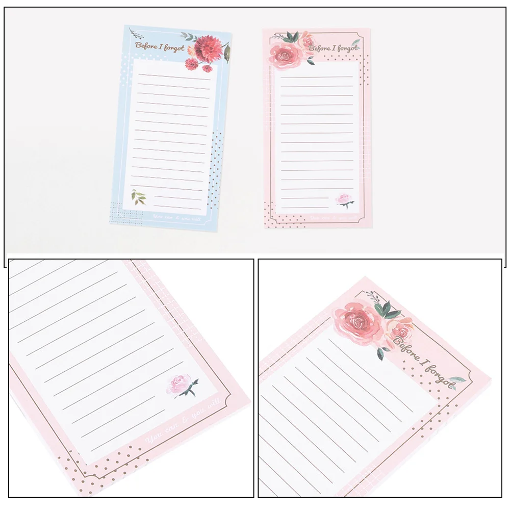 Notebook Magnetic Shopping List Pad for Fridge to Do Notepad Multi-function Notepads The Refrigerator Grocery Household Memo