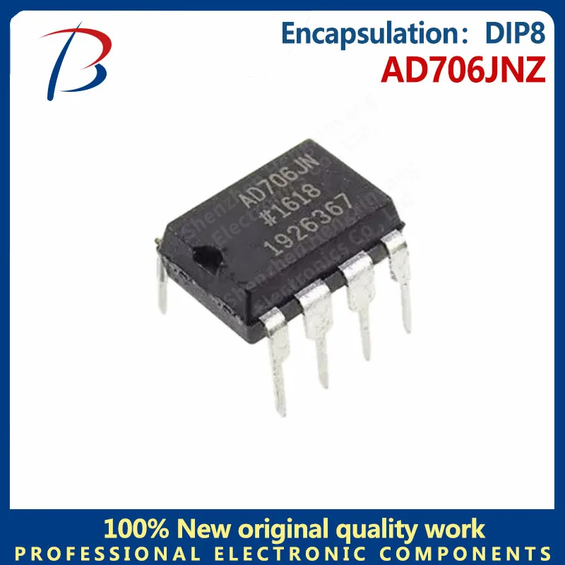 1PCS AD706JNZ silk screen AD706JN Fever OP amp chip inserted directly into DIP8