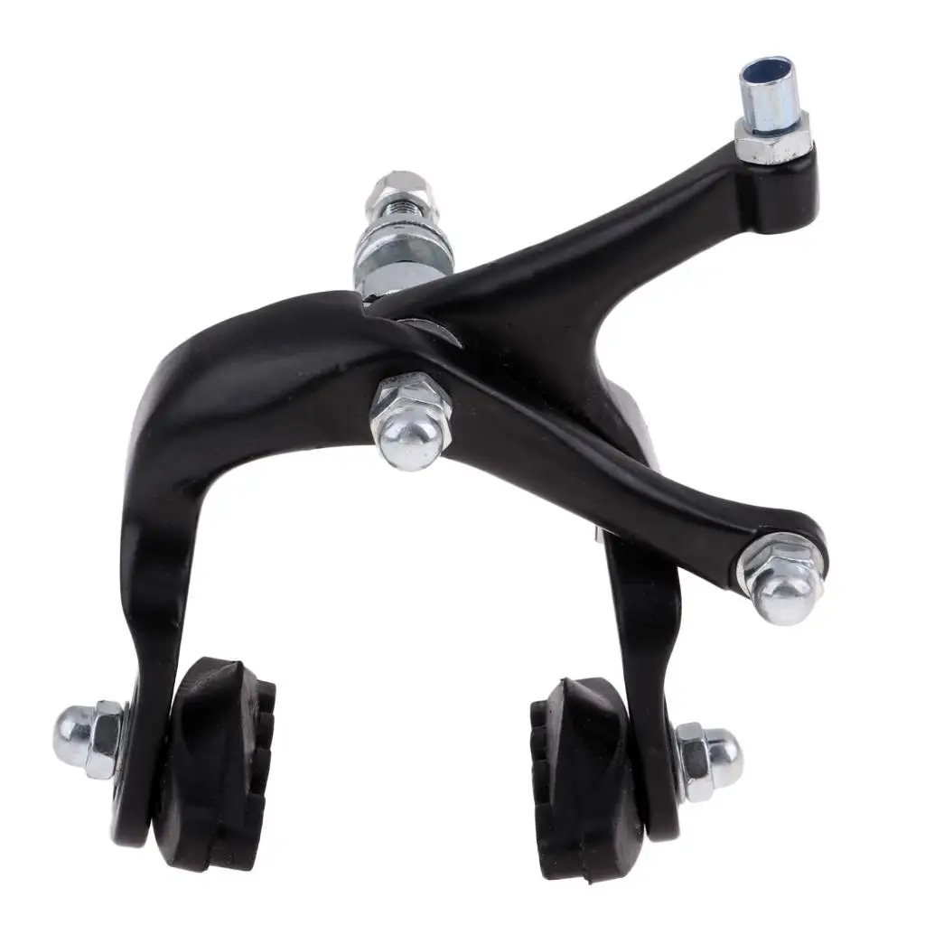 Lightweight Bike Brake Caliper Road Cycling Side Pull Brake Set 47mm-57mm Reach Replacement Set