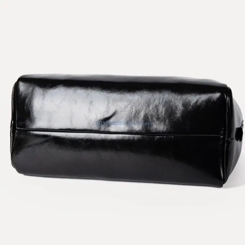 

340D Korean Styles Armpit Bag for Women Girl Large Capacity Commuting Bag Vintage Shoulder Bag PU Leather Underarm Bag