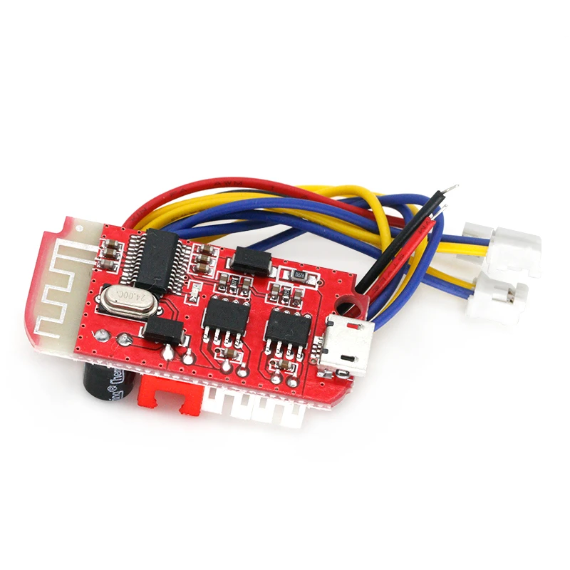 DC 3.7V 5V 3W Digital Audio Amplifier Board Double Dual Plate DIY Bluetooth Speaker Modification Sound Music Module Micro USB