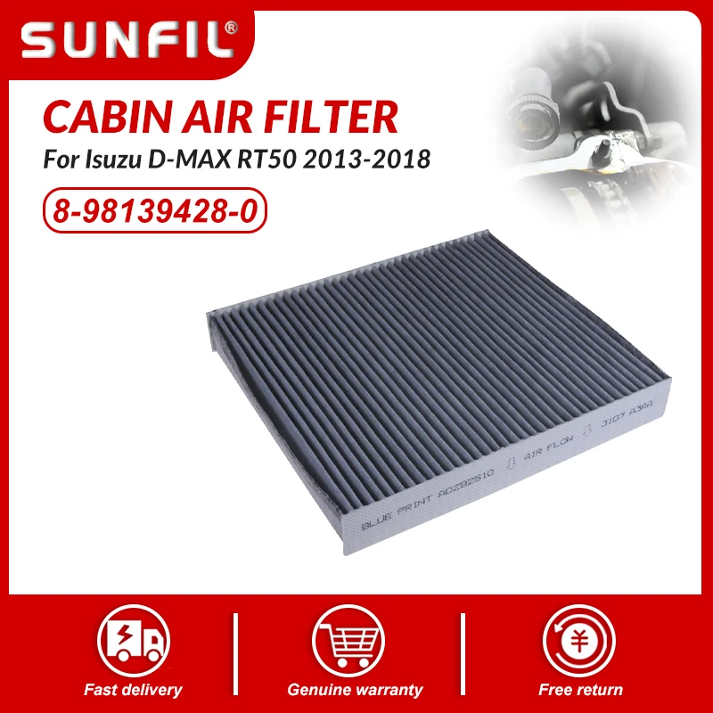 

8-98139428-0 8981394280 Cabin Air Filter for Isuzu D-MAX RT50 2013-2018