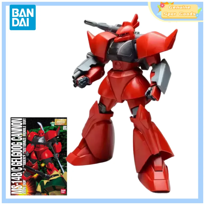 

Оригинальная фигурка Bandai MG GUNDAM MS-14B/C GELGOOG CANNON, аниме-фигурка, модель, игрушка, коллекционный подарок для детей, любителей аниме и хобби