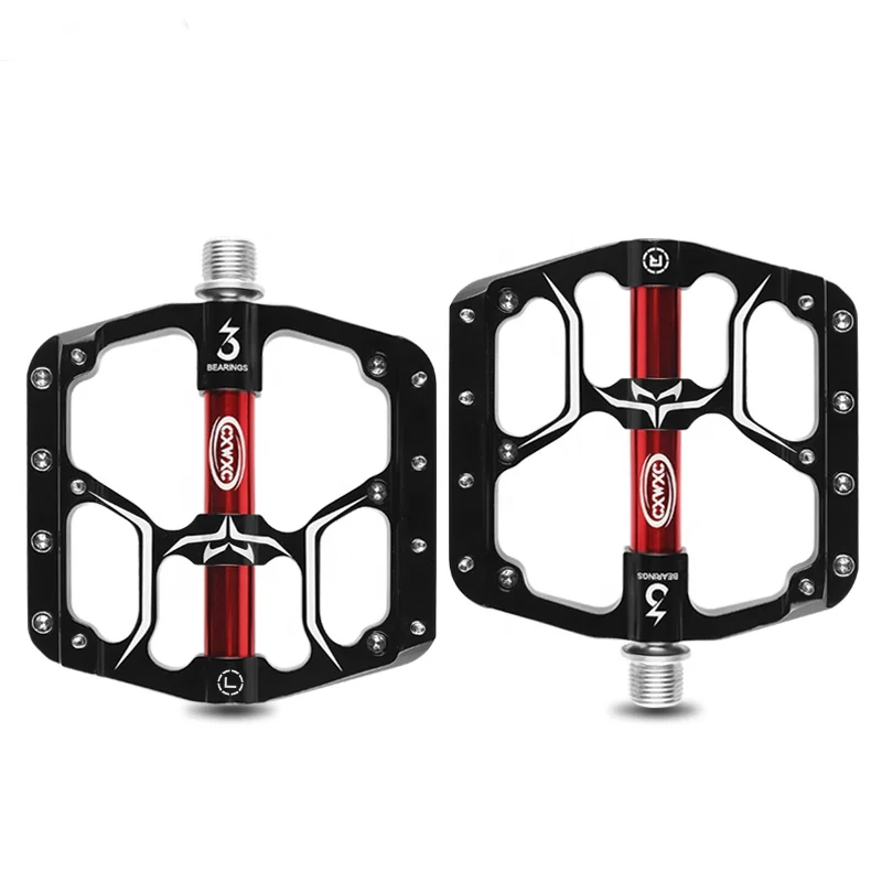 

MTB Bicycle Pedals 3 Bearing Ultralight Aluminum Alloy Cycling Pedals Non-slip Bike Pedal