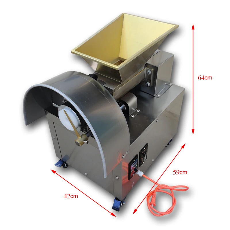 LJPJP Automatic Continuous Hydraulic Cutter Rounder Ball Machine And Cutting Dough Divider To Beget Bread For Bakery 110V 220V