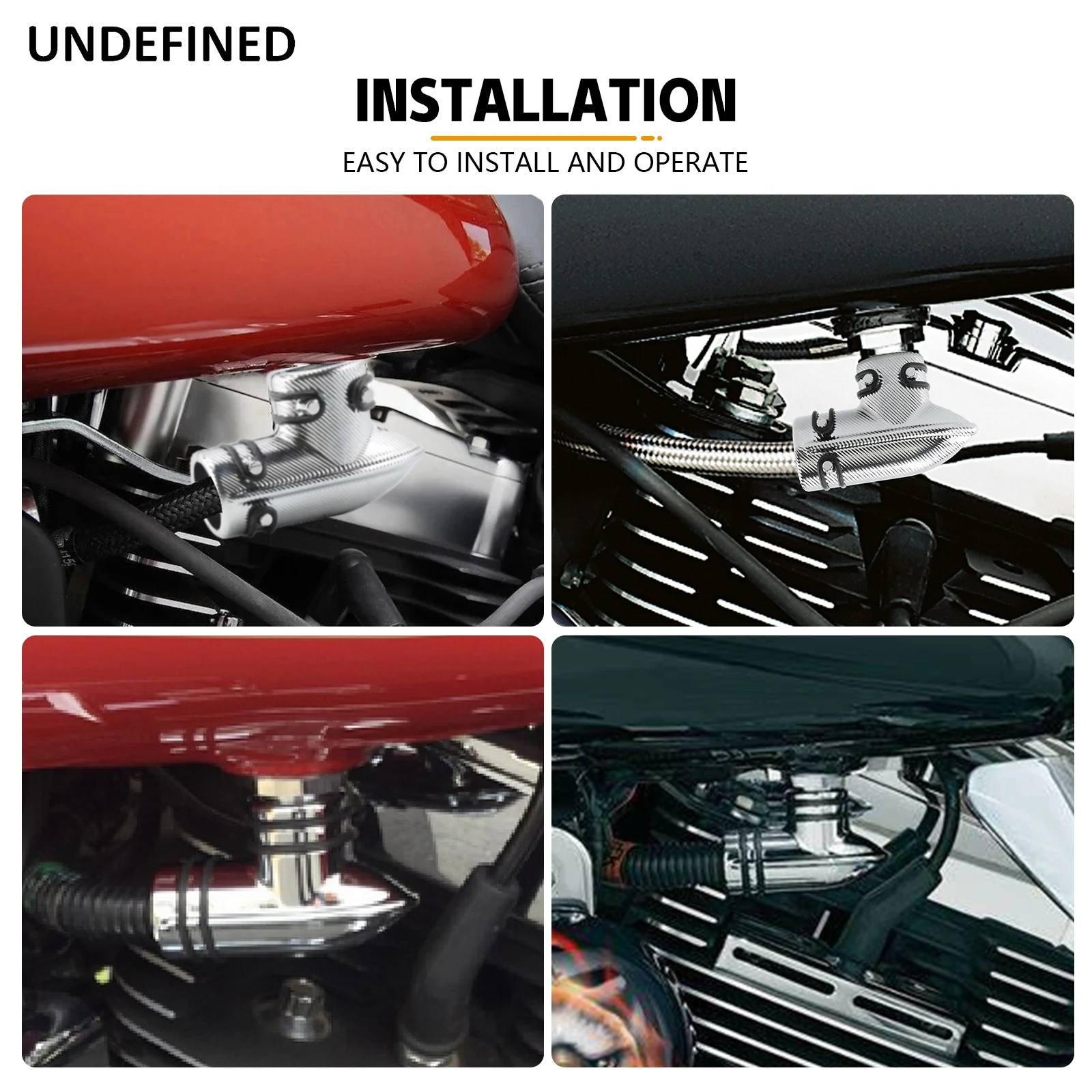 สายเชื้อเพลิงสีดำป้องกันสำหรับฮาร์ลีย์รถจักรยานยนต์ท่องเที่ยวถนน2001-2016 Sportster XL 883 1200 Dyna 2014-2019 FXD โครเมี่ยม