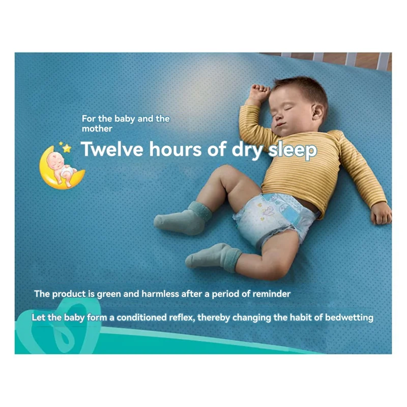 A63T-MA-108 Enuresis Alarm For Children Bedwetting Alarm Wet Reminder For Kids Boy Girl Adults Old Man