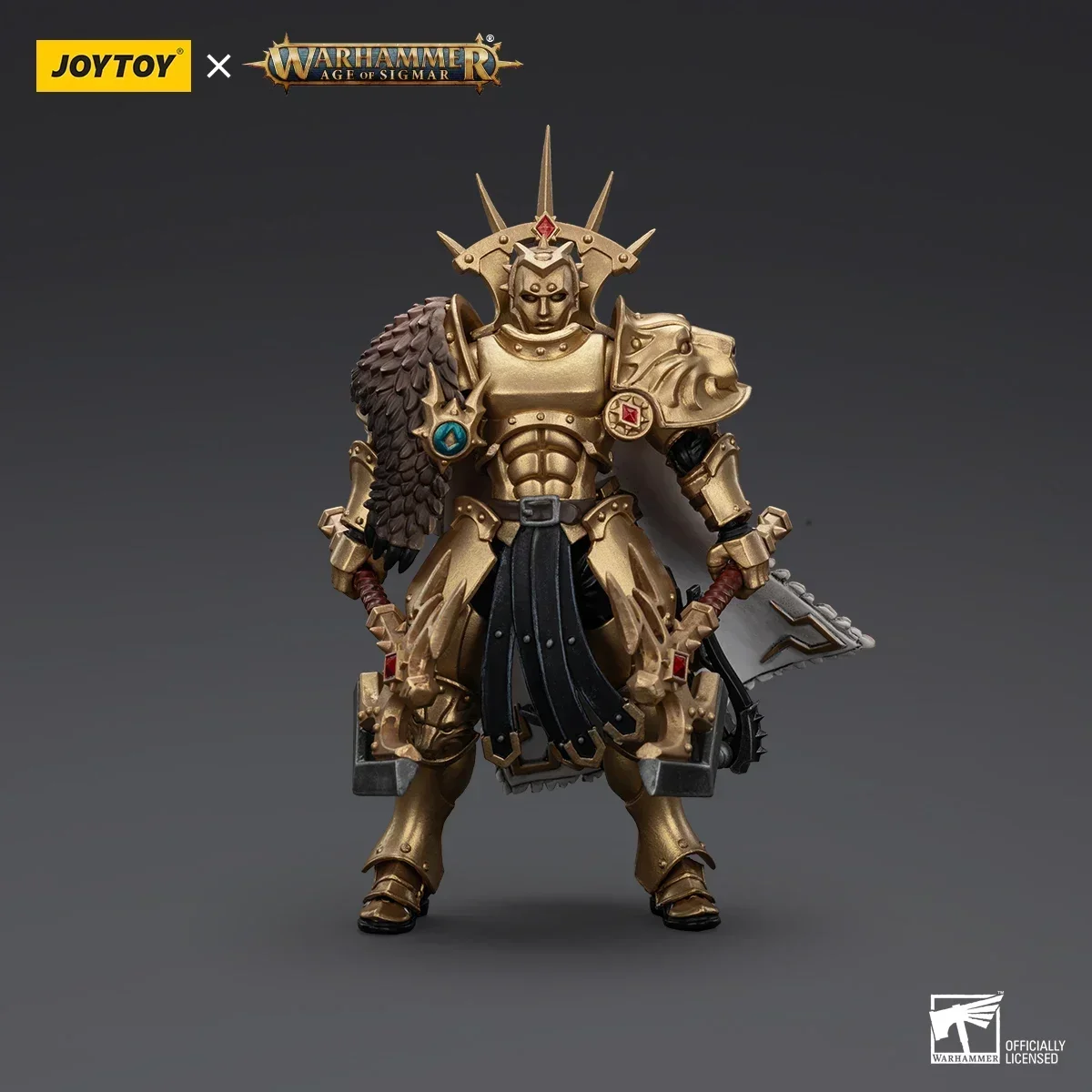 

In Stock JOYTOY Warhammer AGE OF SIGMAR Stormcast Eternals The Blacktalons Neave Blacktalon Anime Action Figure Model Toys Gifts
