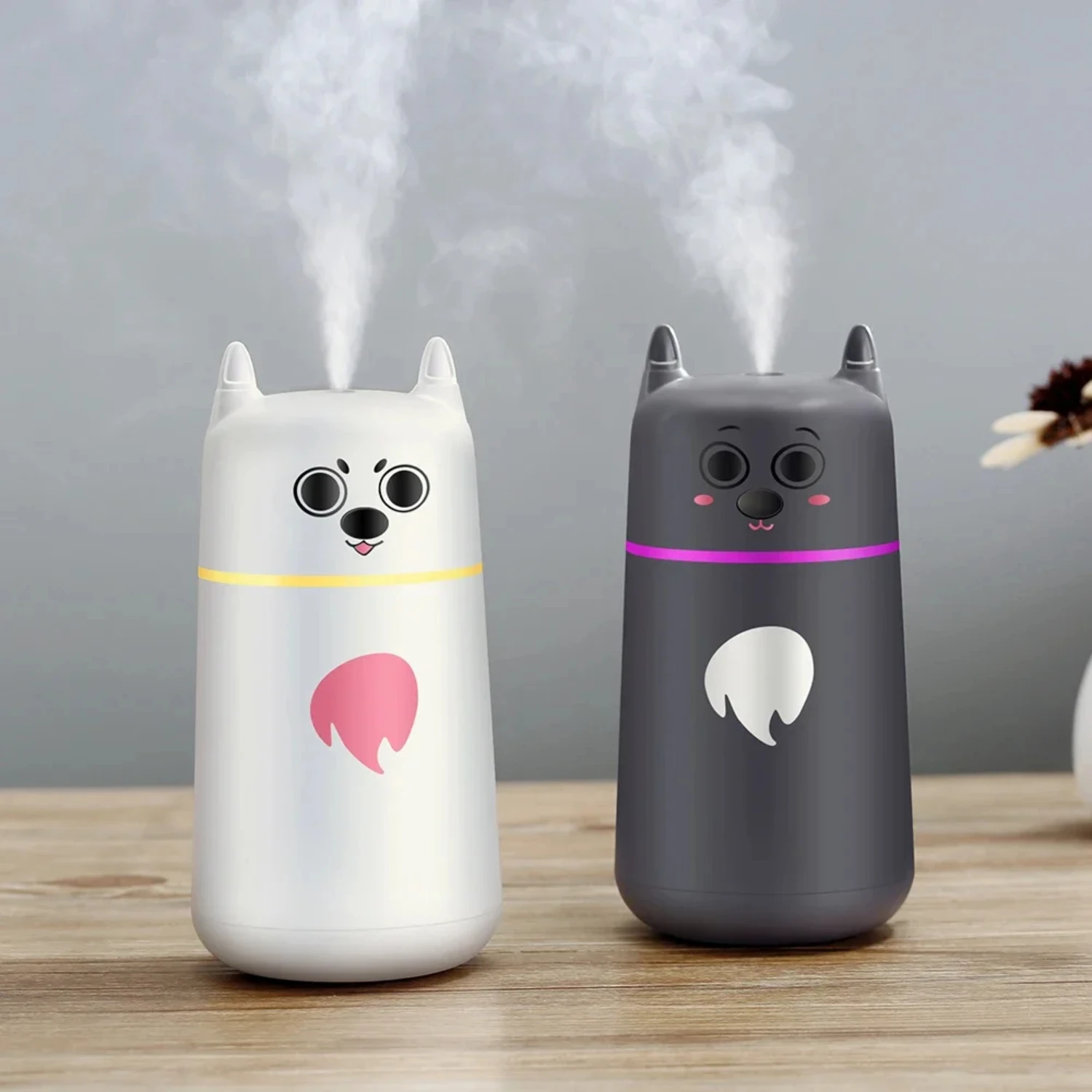 New NEW Enhance your home atmosphere with the efficient, compact, and serene Ultrasonic Essential Oil Air Humidifier Diffuser. I