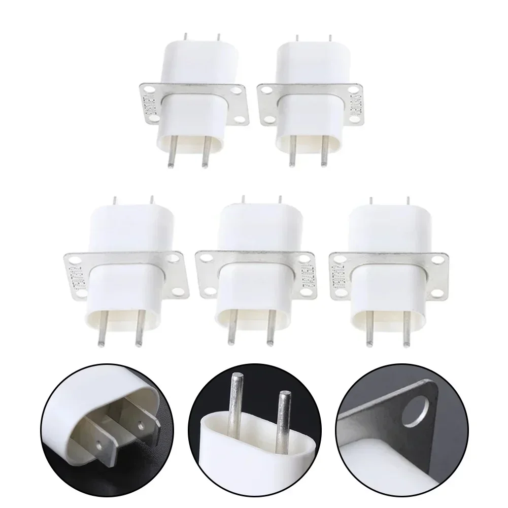 5/10pcs 4 Pin Microwave Oven Spare Parts Pin Sockets Microwave Oven Magnetron Plugs Plastic Microwave Oven Parts