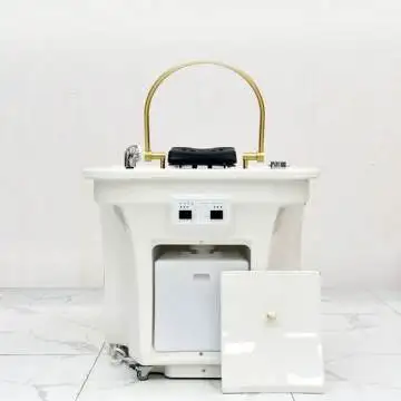 

China Wholesale Potable Wash Basin Shampoo Beds Head Spa Bed With Water Storage