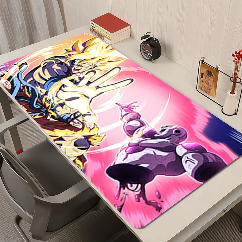 Mouse Pad Dragon Ball Pattern Rubber HD Mousepad Office Desk Mat Gaming Mats PC Accessories Extended Pad Non-Slip Keyboard Mat