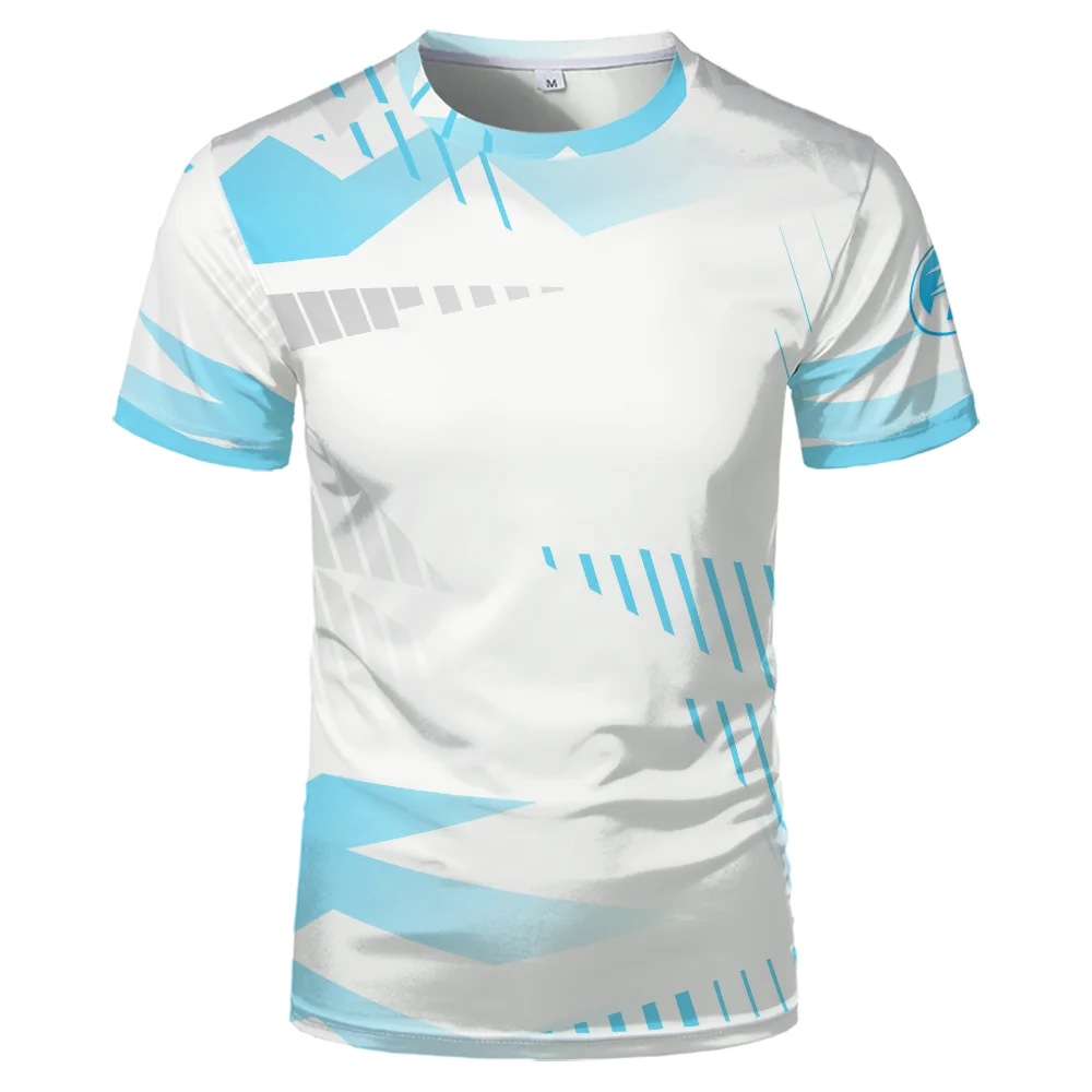 3D printing custom T-shirts summer plus size T-shirt design e-sports jersey customization sports outdoor cool round neck tops