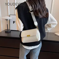 YOUDEYISI Wide Shoulder Strap Underarm Bag: Women's Bag Retro Fashion, One-shoulder Messenger All-match Bag