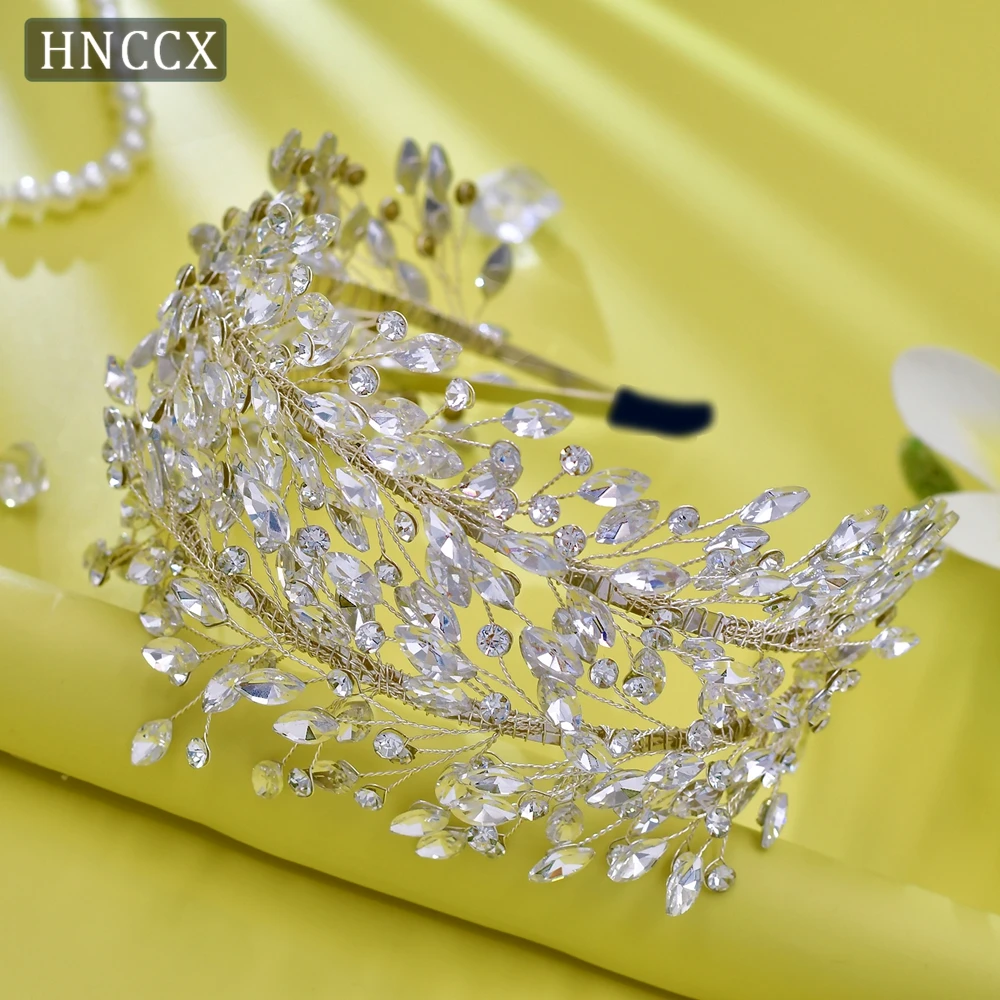 

Double Layered Rhinestone Hairband Bridal Wedding Head Decoration Handmade Bridesmaid Jewelry Headwear Girlfriend Gift CP588