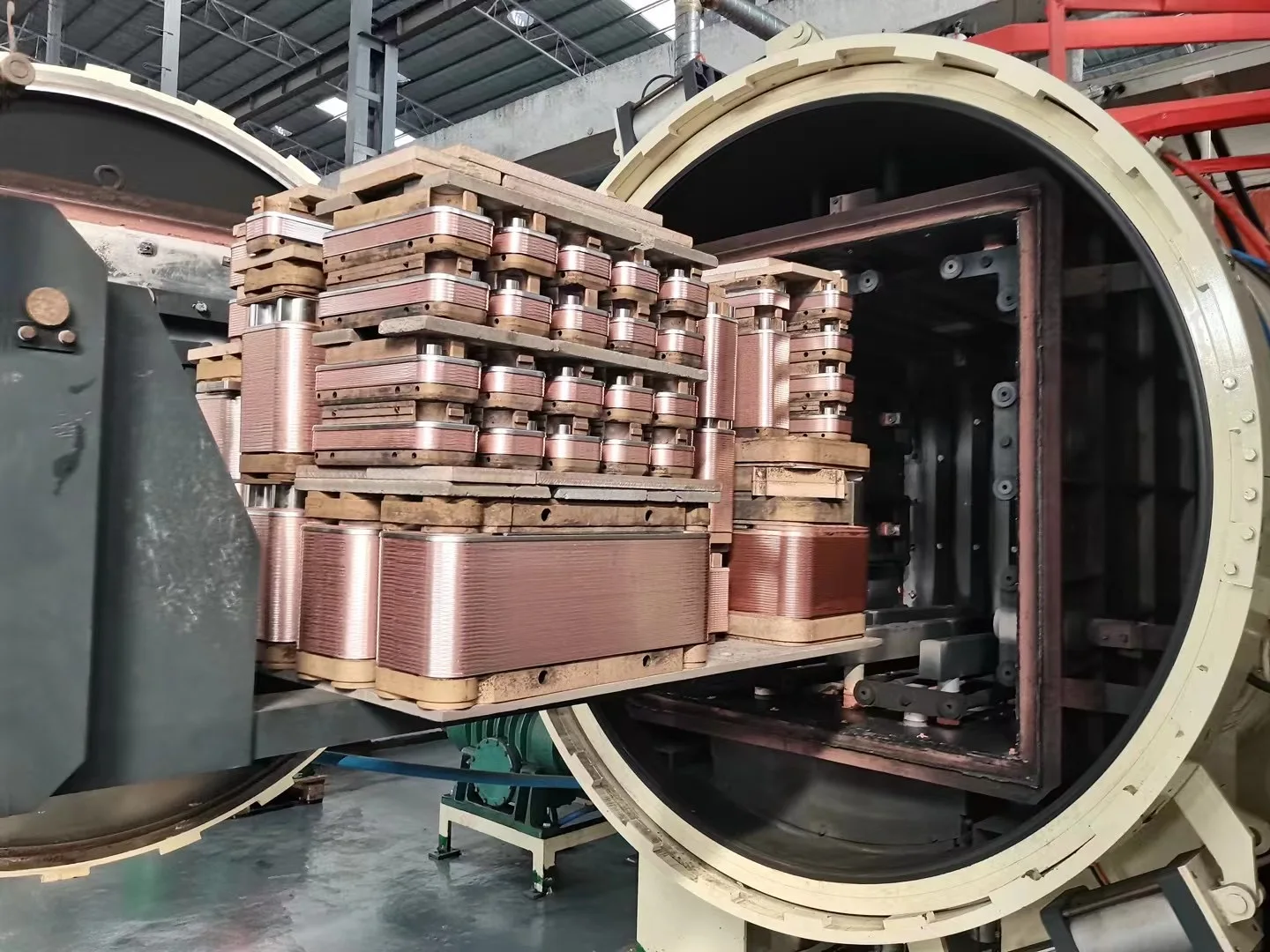 High Efficiency OEM BPHE Stainless Steel (SS304/SS316L) Brazed Plate Industrial Heat Exchanger 1 Year Warranty China Origin