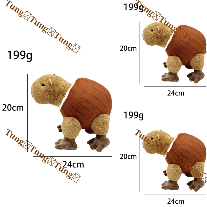 

Kawaii Tung Tung Tung Sahur Plush Toy Tralalelo Tralala Stuffed Toy Game Peripherals Stuffed Toys For Kid Birthday Funny Gifts
