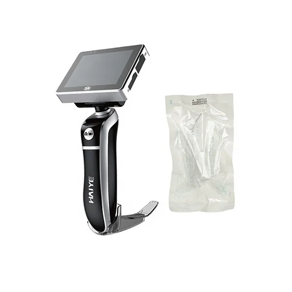 ISO13485 certificated 2 Million Pixel video laryngoscope with disposable blades