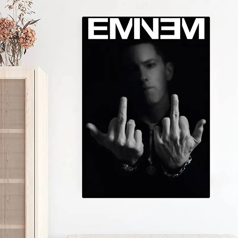 Rapper Eminem The Show POSTER Prints Wall Painting Bedroom Living Room Wall Sticker Small