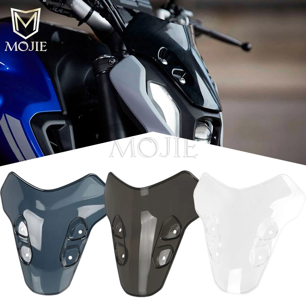 

FOR YAMAHA MT-07 MT 07 MT07 2021 2022 2023 Motorcycle Risen Windscreen Extension Windshield Spoiler Winds Deflector Accessories