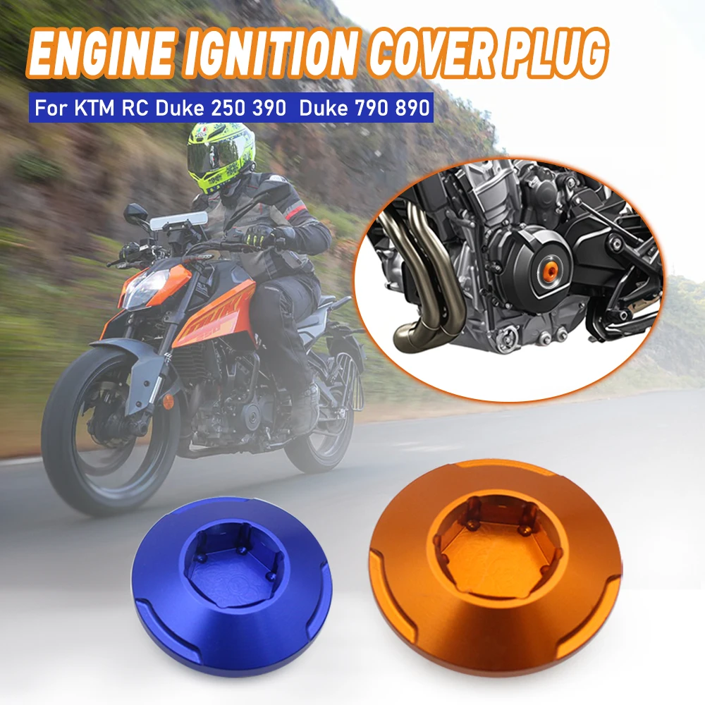 

For 2008-2015 KTM 1190 RC8 RC8 R Ignition Cover Plug For KTM 990 Adventure/R/S 2007-2012 950