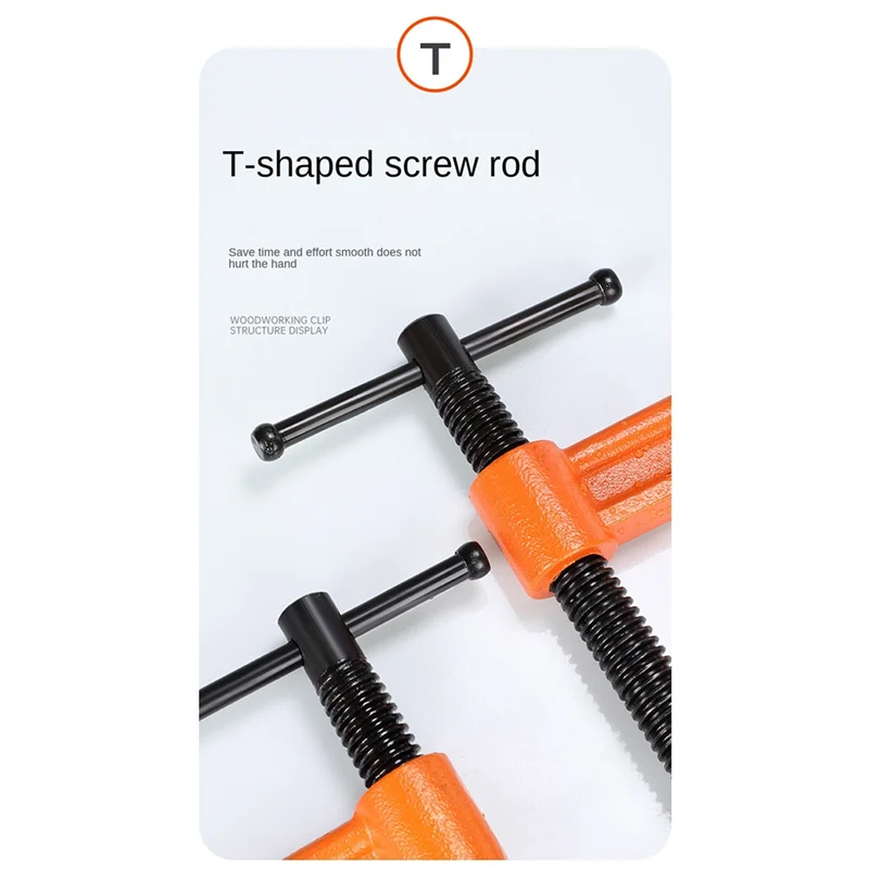 AEE3-verdikte grote G-type houtbewerkingsklem Universele zware houtbewerkingsklem Sterke en snelle bevestiging