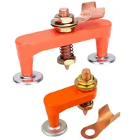 Accessories Ground Clamp Magnetic For Welding Equipment PVC+Copper-plated Single/Double Head Welding Auxiliary Device